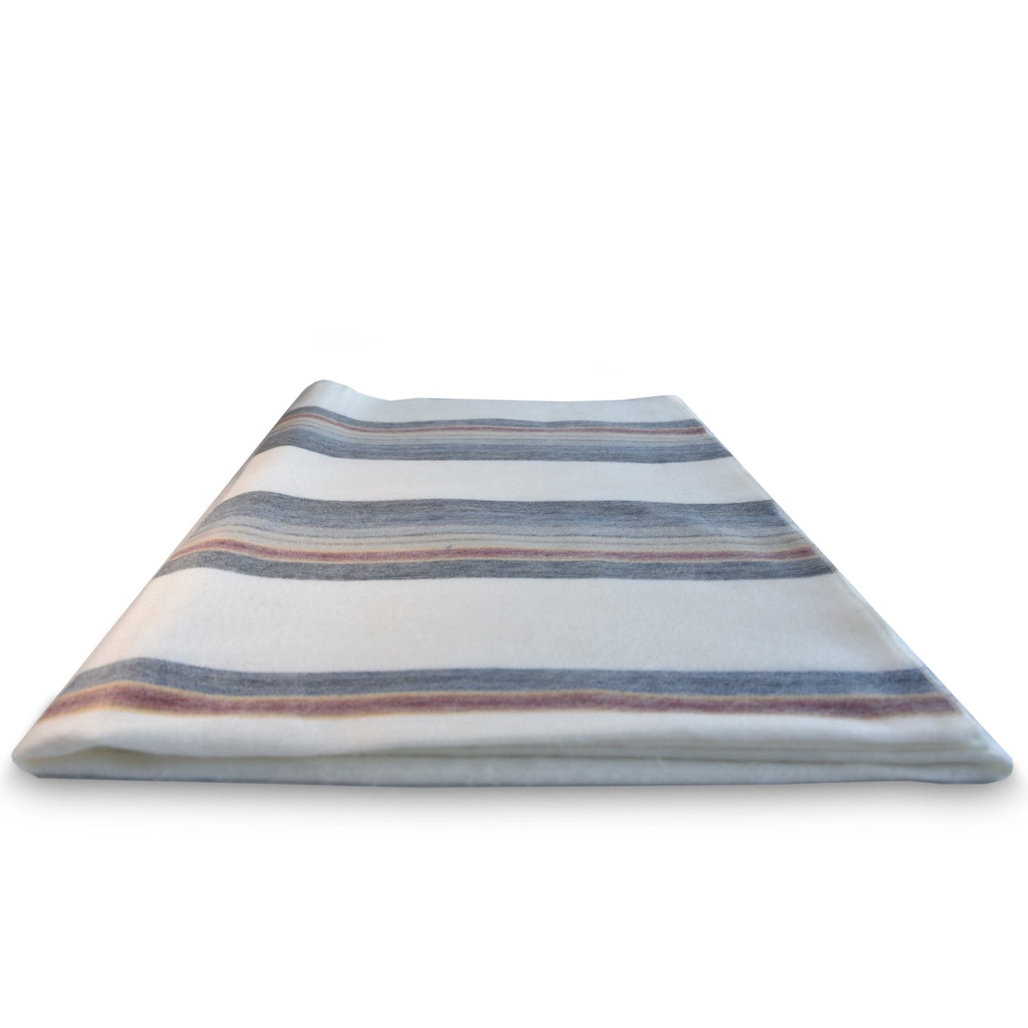Highland Stripes Alpaca Wool Blanket Laipaca photo