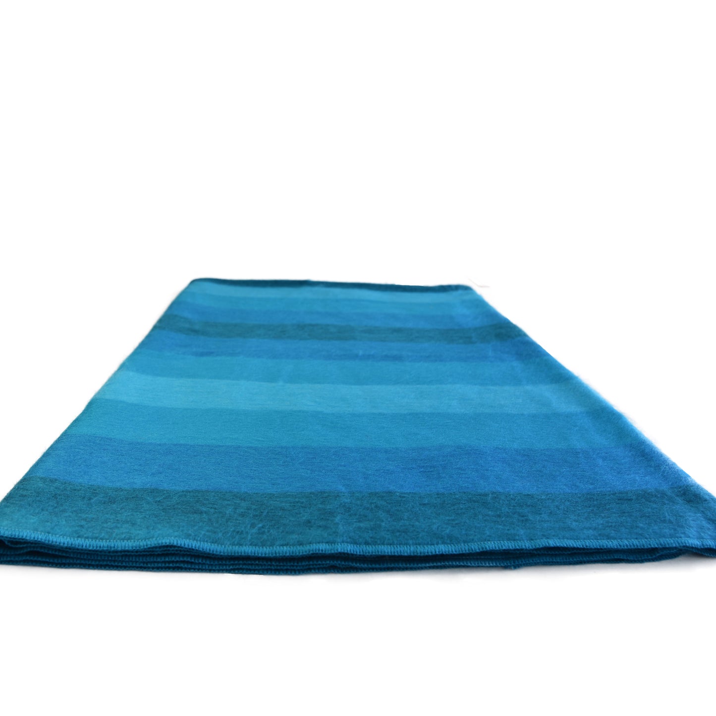 Ocean Breeze Alpaca Wool Blanket Queen 90" x 65" - Laipaca: Handcrafted Alpaca Finery