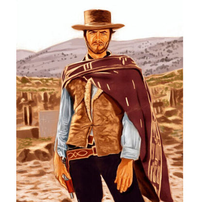 Brown Clint Eastwood Poncho: Handmade from Alpaca Wool - Laipaca: Handcrafted Alpaca Finery