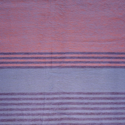 Indigo Whisper Violet Alpaca Wool Blanket Laipaca Photo